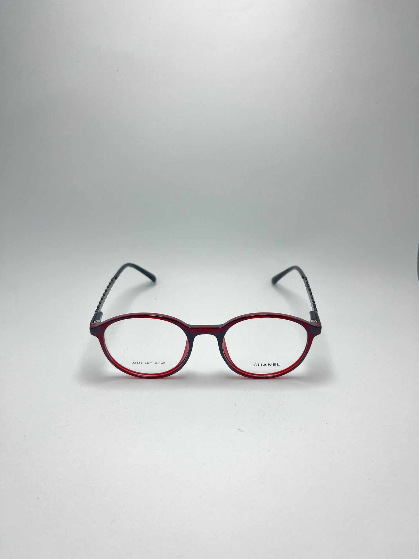 CHANEL ROUNDED PLASTIC FRAME FOR WOMEN
