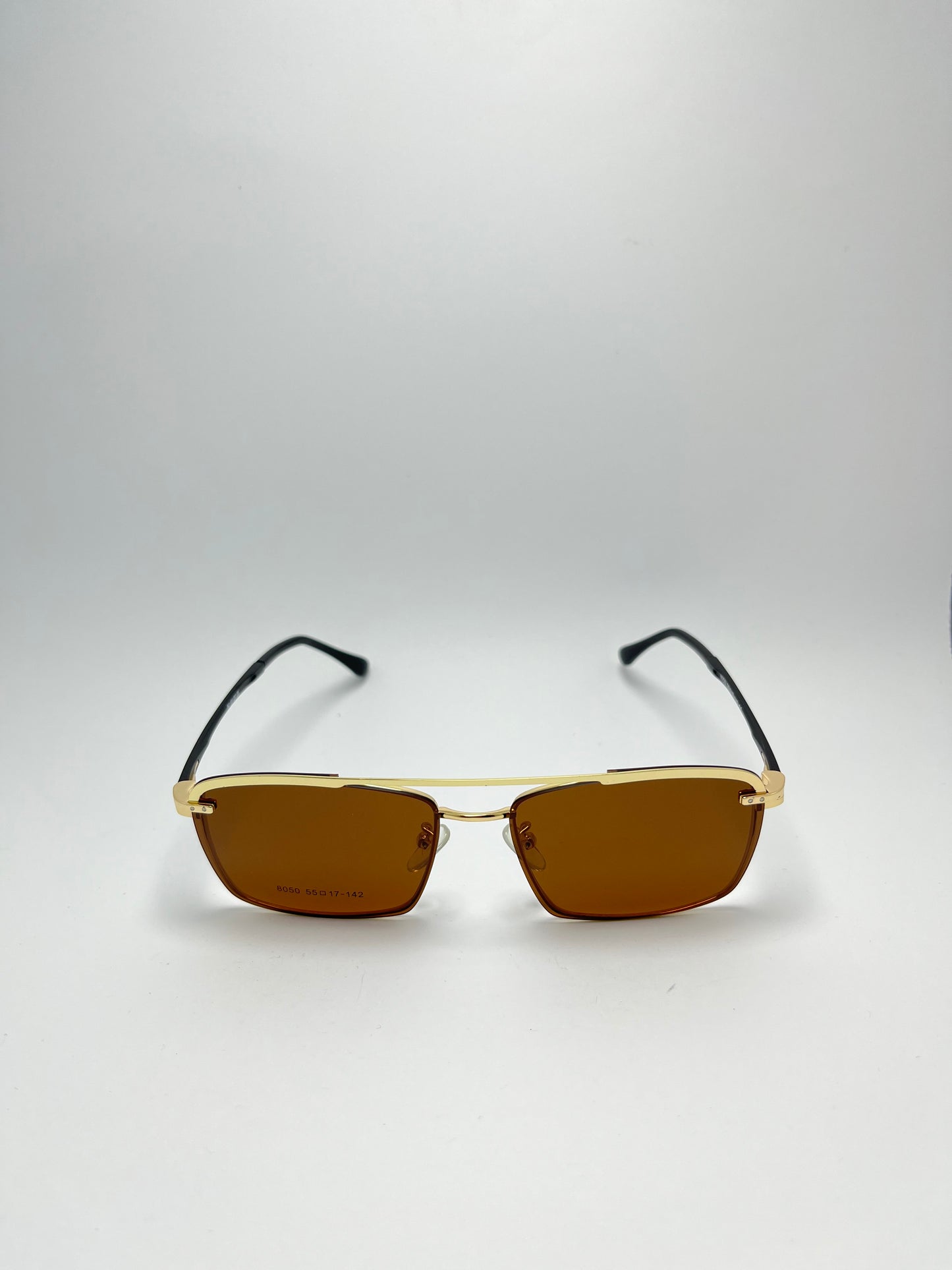 GOLDEN RECTANGULAR METAL ATTACHMENT FRAME FOR MEN