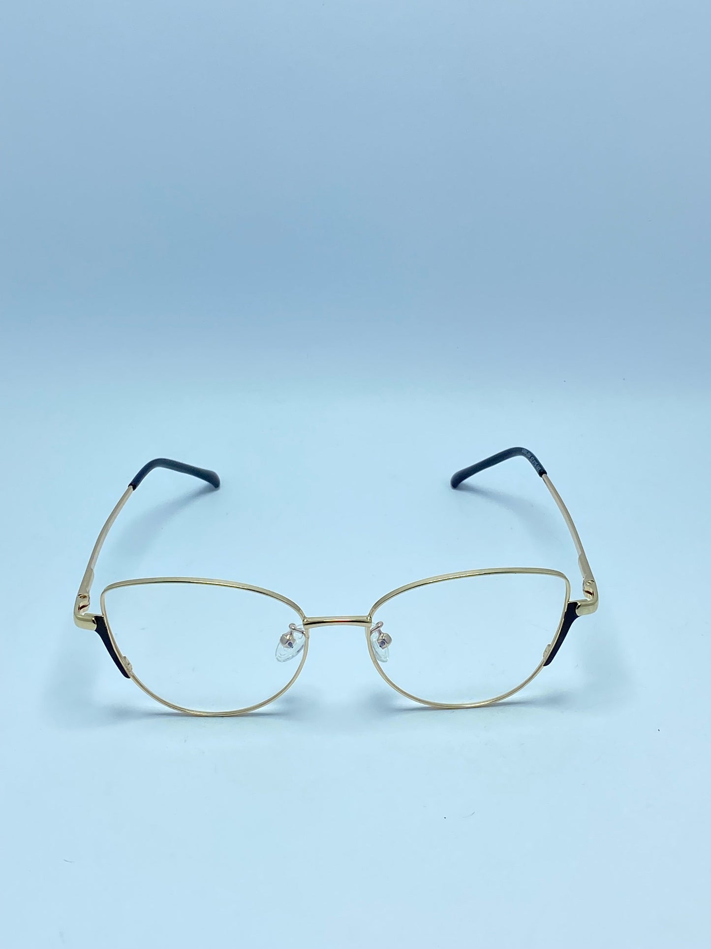 CATEYE GOLDEN\BLACK METAL FRAME FOR WOMEN