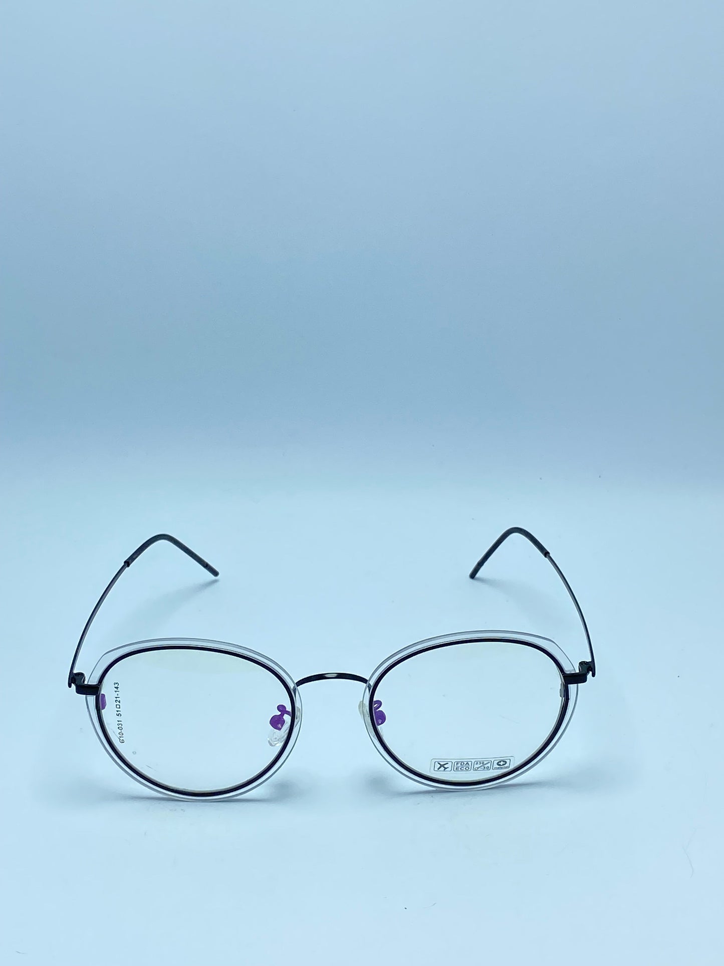 BLACK METAL FRAME FOR WOMEN