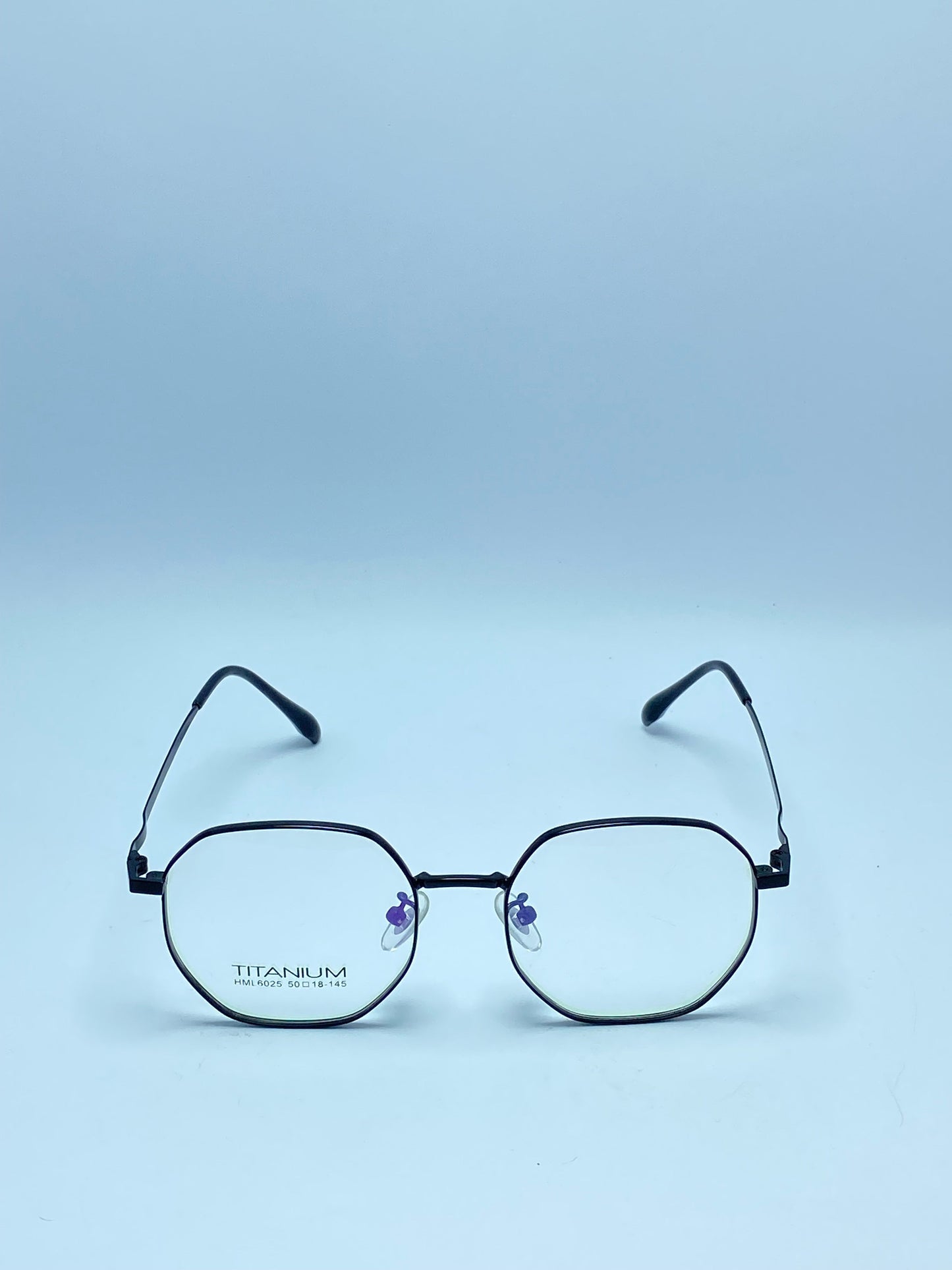 TITANIUM UNISEX BLACK METAL FRAME