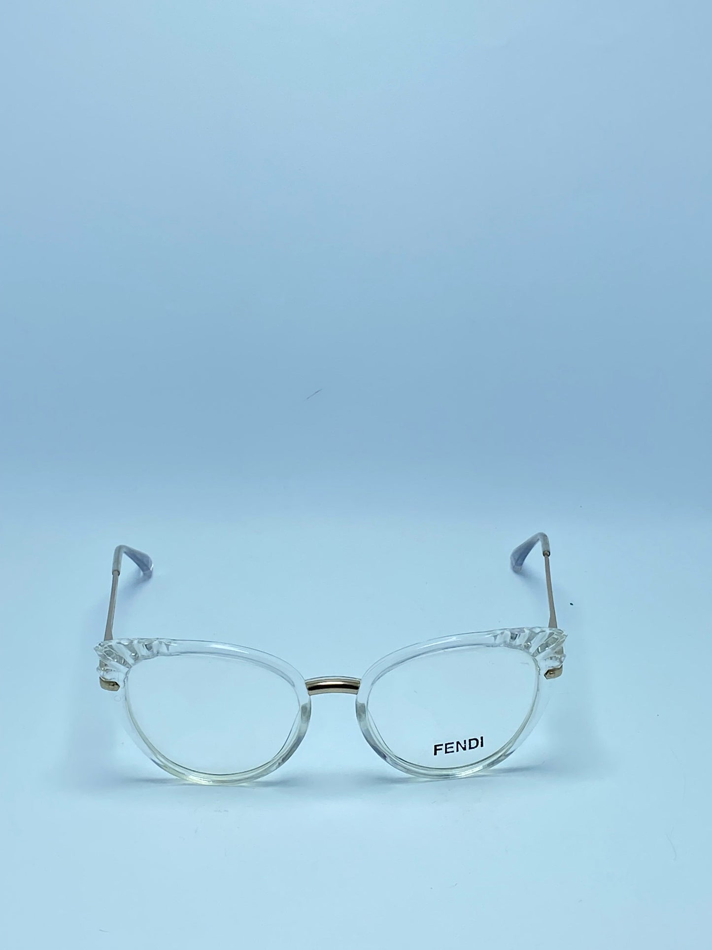 FENDI CAT EYE CRYSTAL FRAME FOR WOMEN