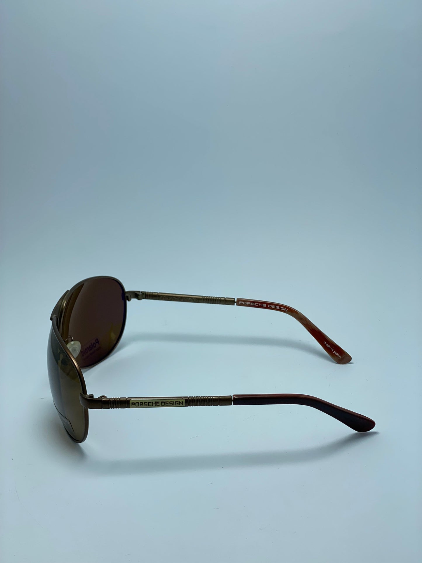 Porsche Oversized Shield Pilot Sunglasses for Men