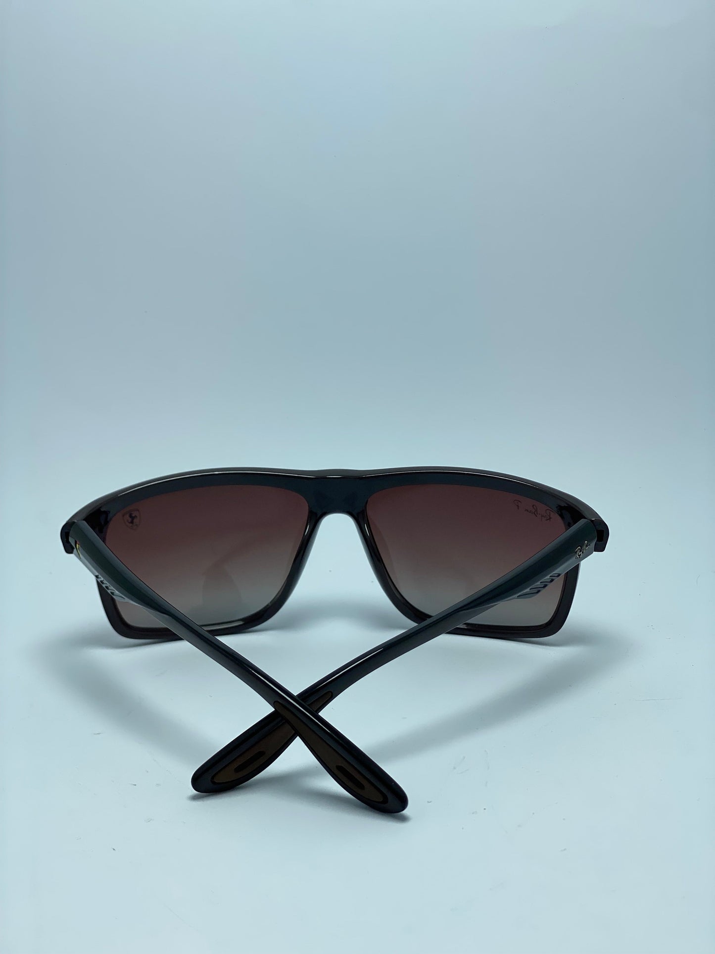 Rayban x Ferrari Polarized Brown Sunglasses for Men