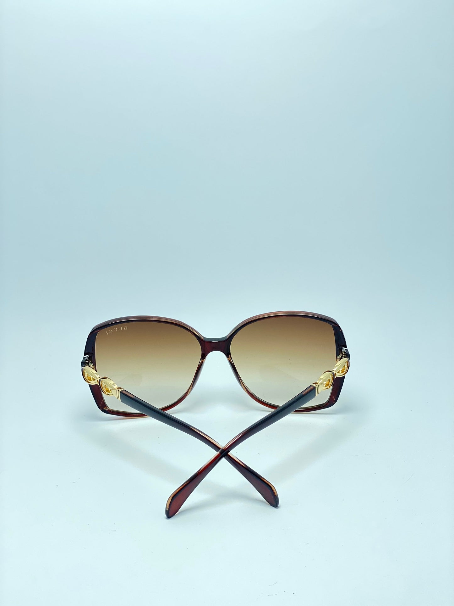 GUCCI Oval Shape Women's Sunglasses