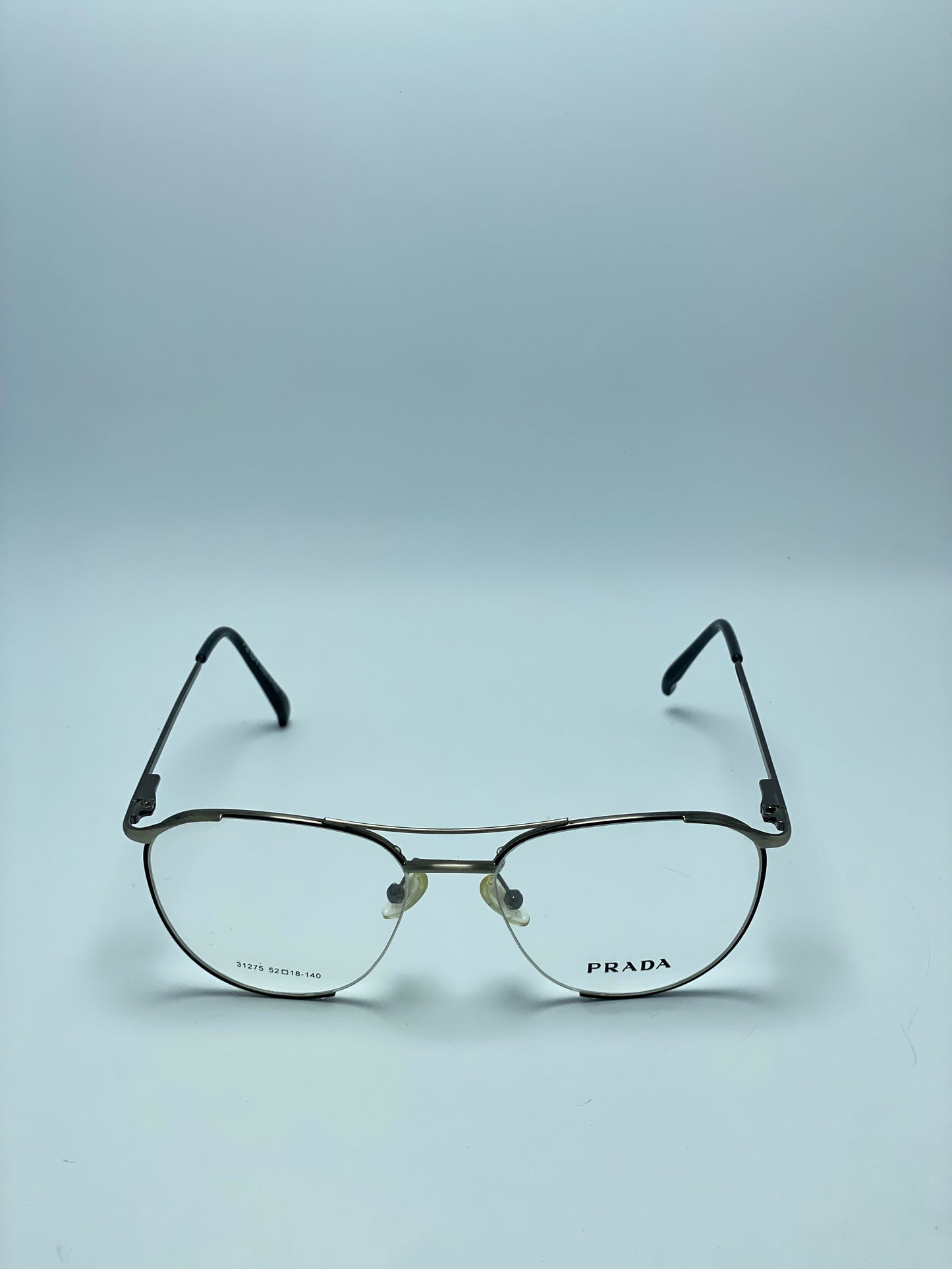 PRADA DOUBLE BRIDGE METAL FRAME FOR MEN