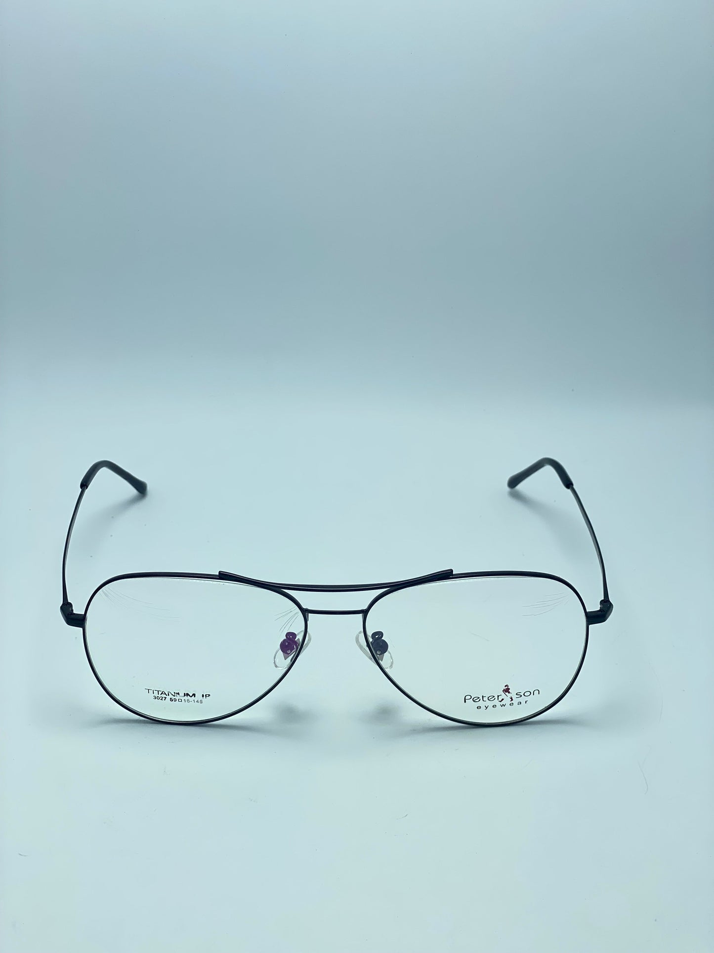 PETER SON DOUBLE BRIDGE METAL FRAME FOR MEN