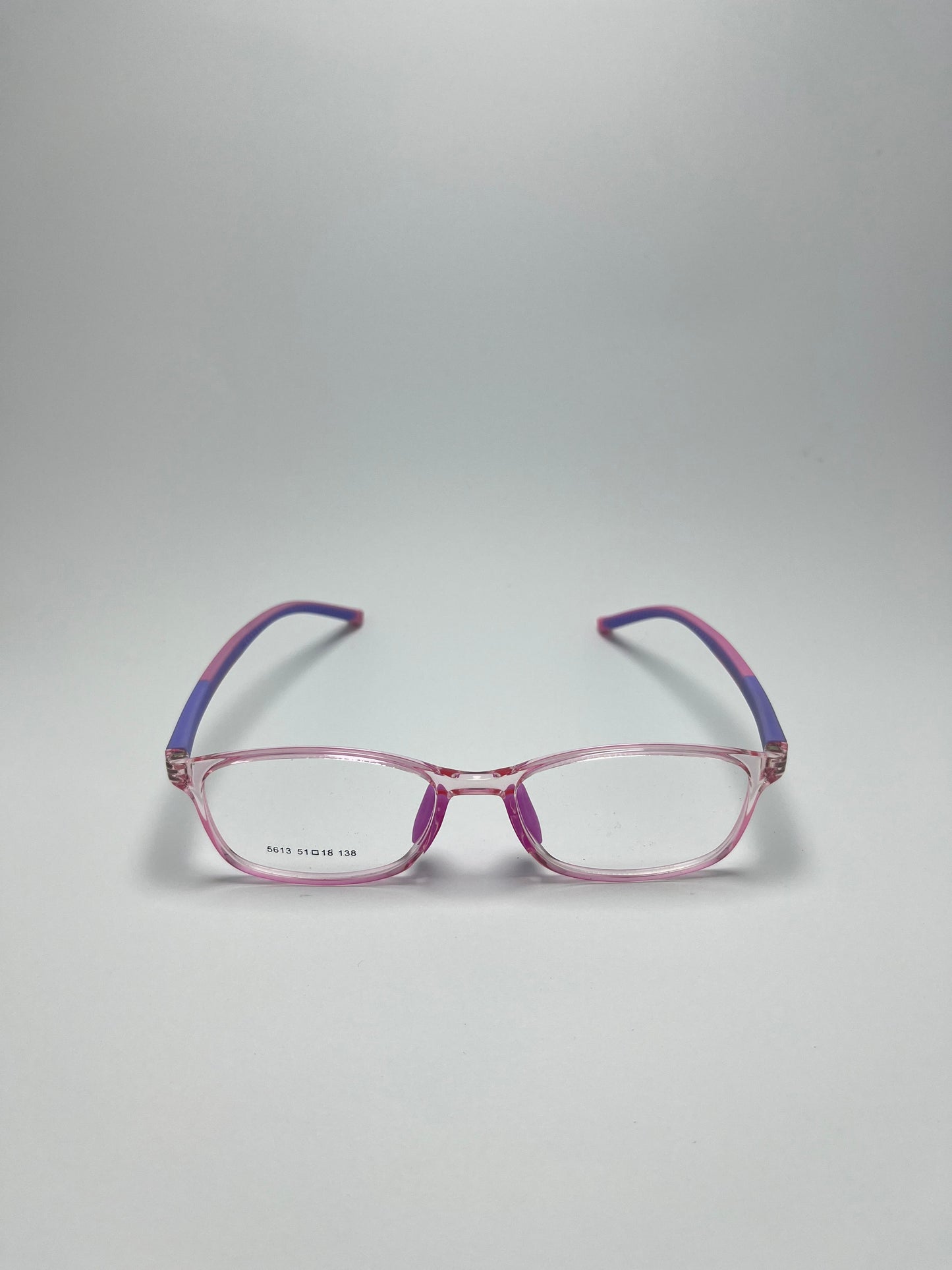 PINK SQUARE PLASTIC FRAME FOR KIDS