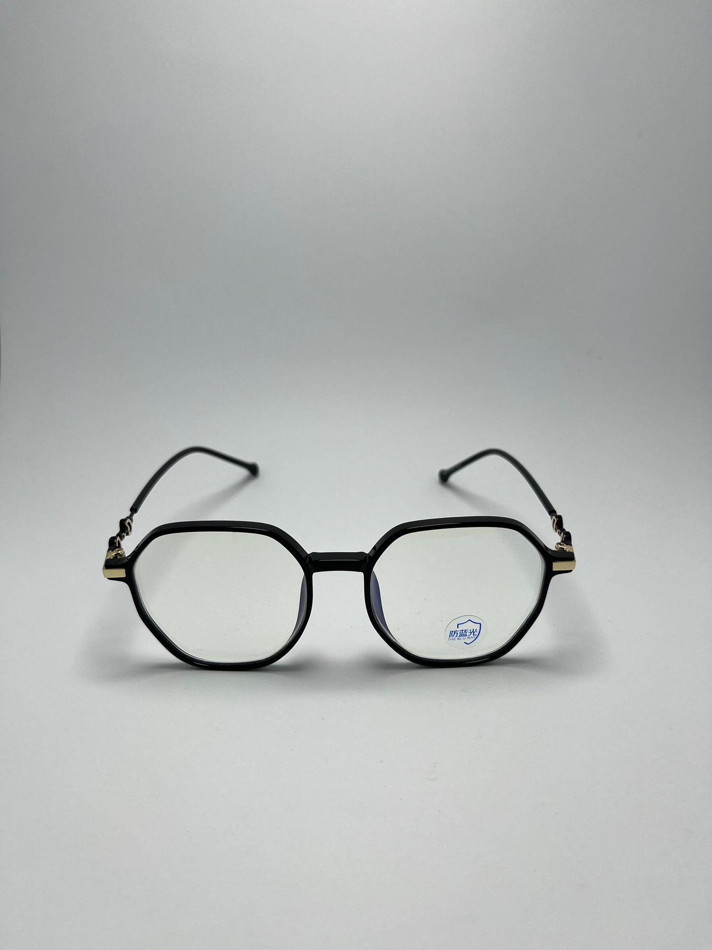 BLACK SQUARE PLASTIC FRAME FOR WOMEN