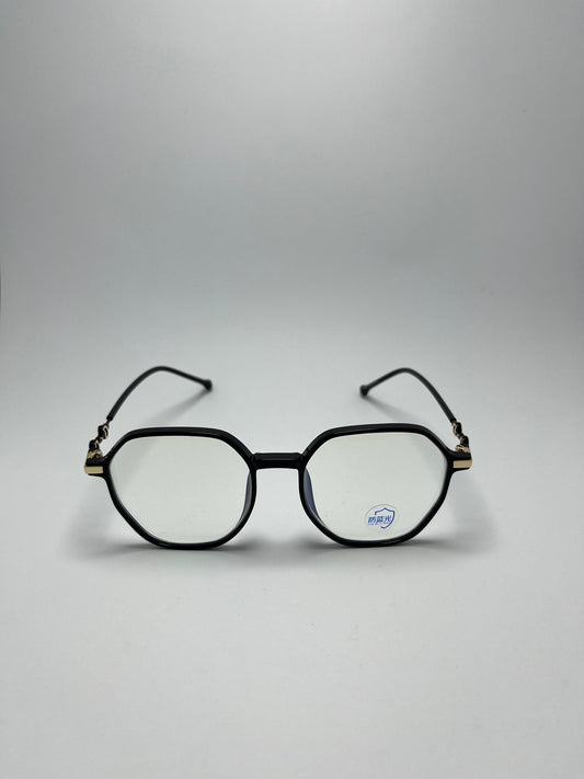 BLACK SQUARE PLASTIC FRAME FOR WOMEN