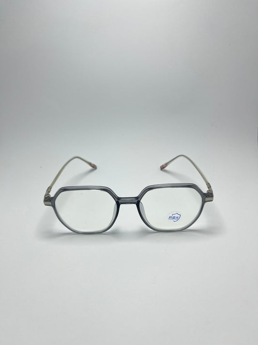 BLACK SQUARE PLASTIC FRAME FOR WOMEN