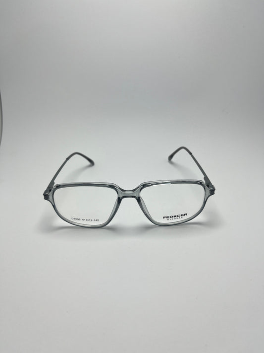 FEOKCER EYEWEAR TRANSPARENT PLASTIC FRAME FOR MEN