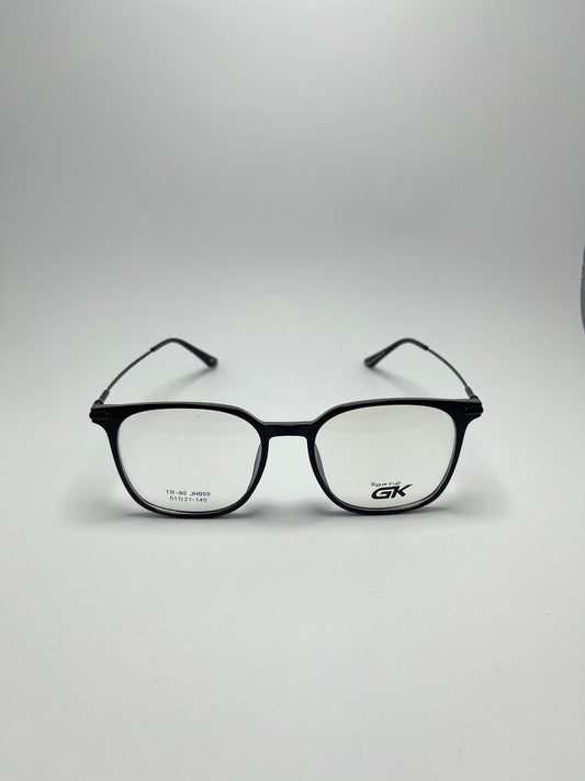 OPTIC GK ROUNDED SQUARE PLASTIC FRAME FOR MEN