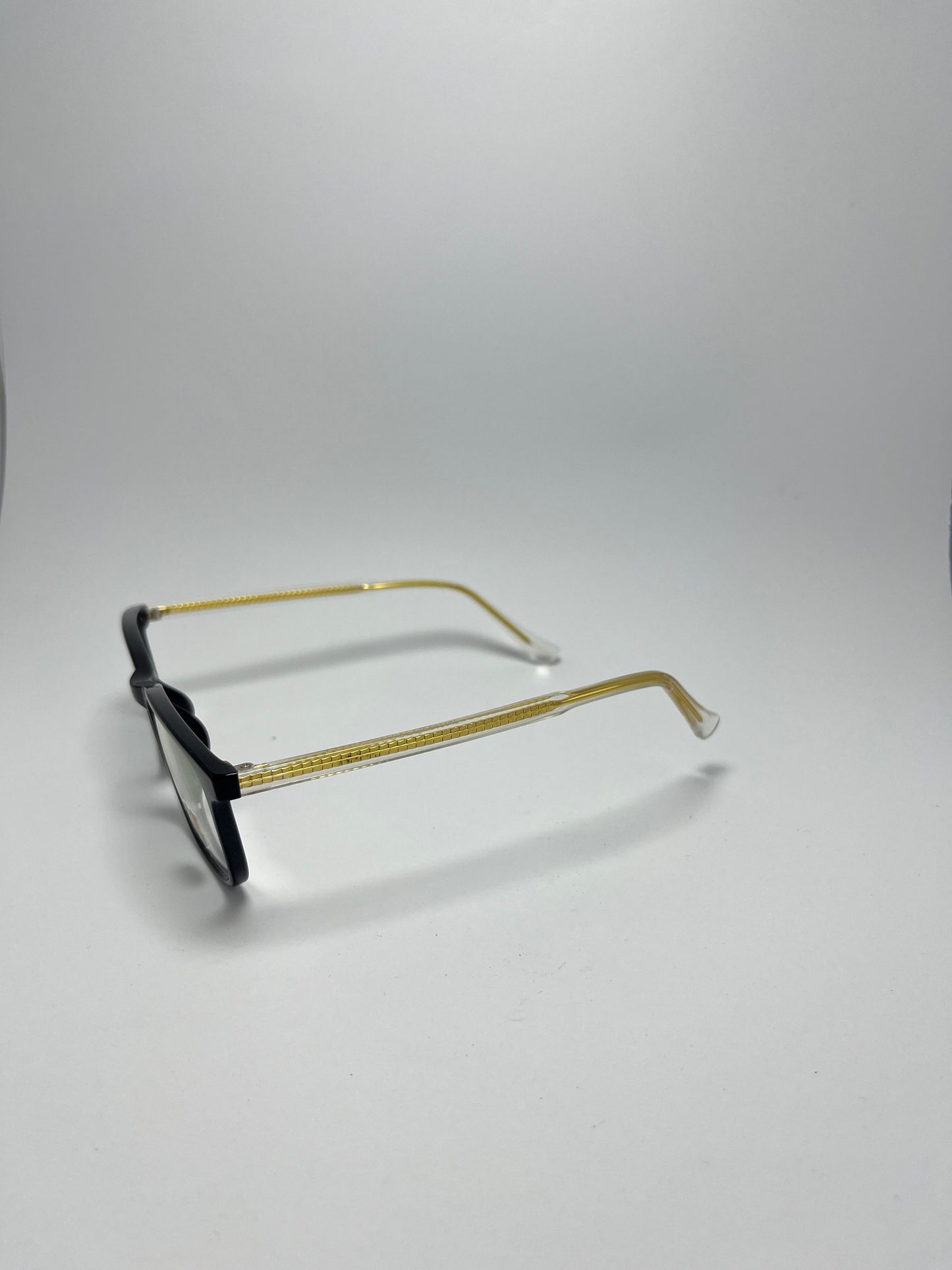 BLACK SQUARE PLASTIC FRAME FOR MEN