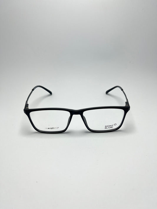 MONT BLANC SQUARE PLASTIC FRAME FOR MEN
