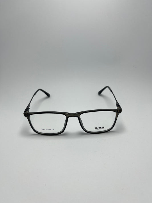 BOSS SQUARE PLASTIC FRAME FOR MEN