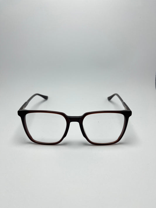BLACK SQUARE PLASTIC FRAME FOR MEN