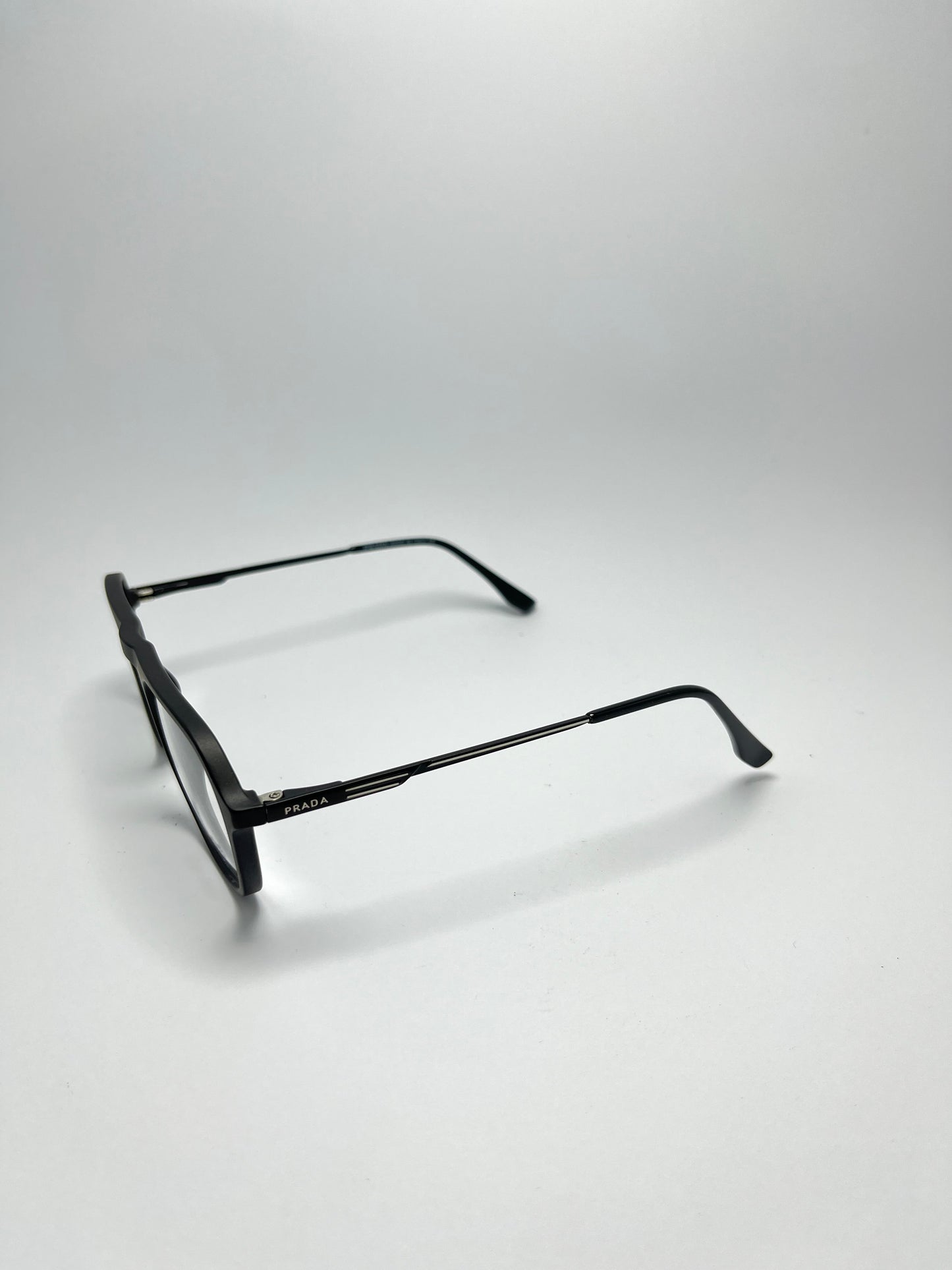 PRADA ROUNDED PLASTIC FRAME FOR MEN
