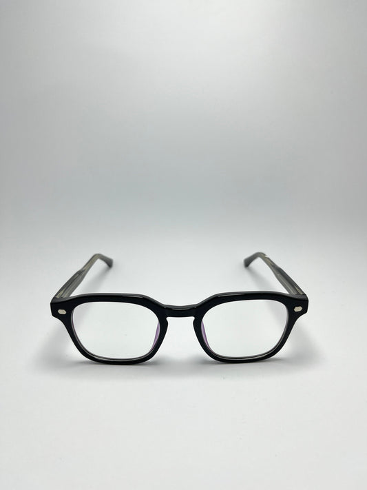 BLACK PLASTIC FRAME FOR MEN