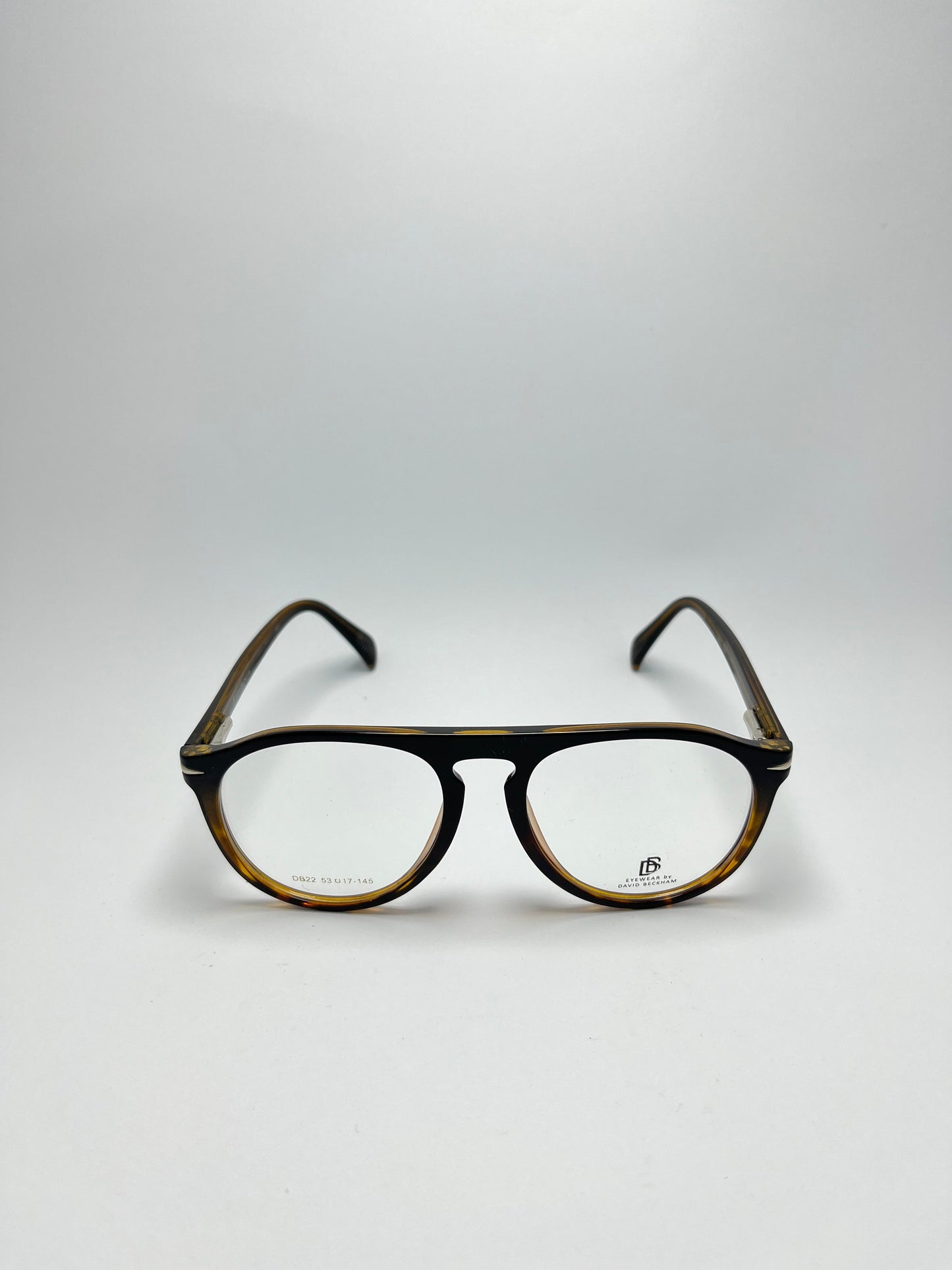 DAVID BECKHAM ROUNDED PLASTIC FRAME FOR MEN