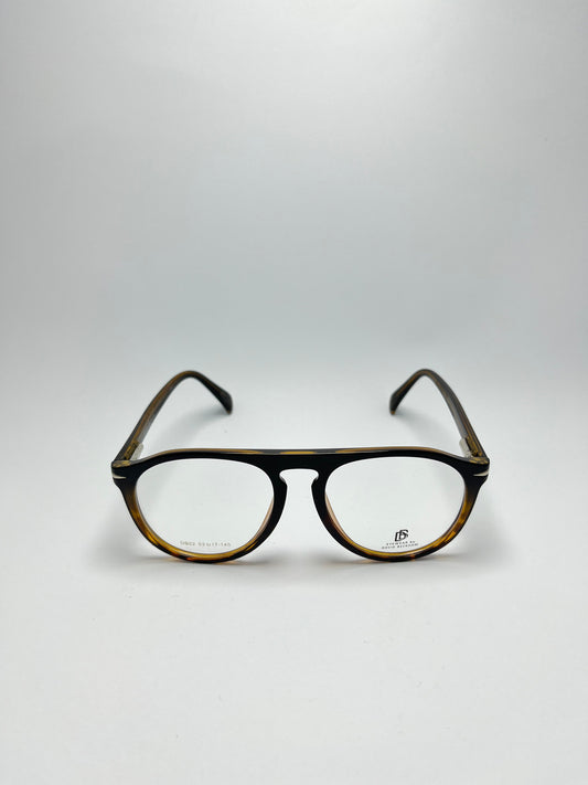DAVID BECKHAM ROUNDED PLASTIC FRAME FOR MEN