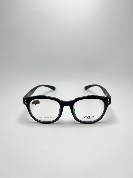 CR-V EYEWEAR ROUNDED PLASTIC FRAME FOR MEN