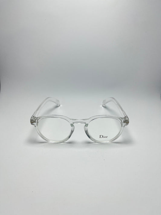 DIOR ROUNDED PLASTIC FRAME FOR MEN