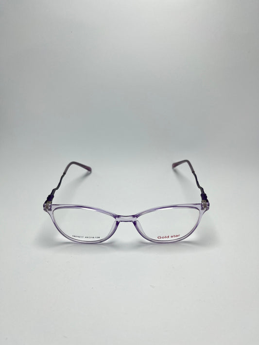 GOLD STAR CAT EYE PLASTIC FRAME FOR WOMEN