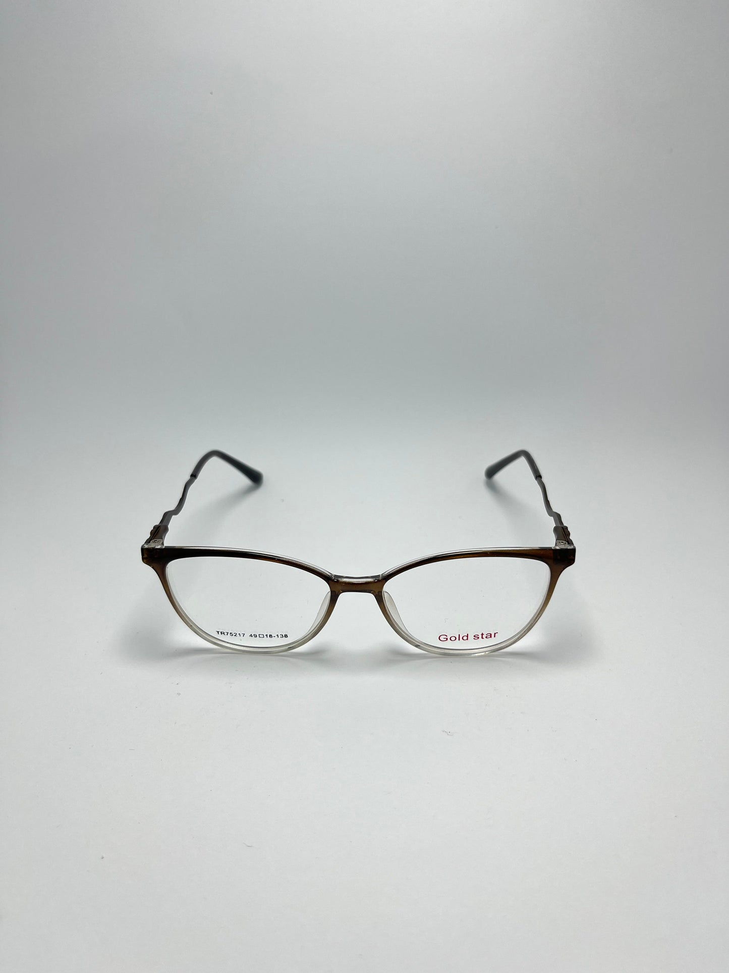 GOLD STAR CAT EYE PLASTIC FRAME FOR WOMEN