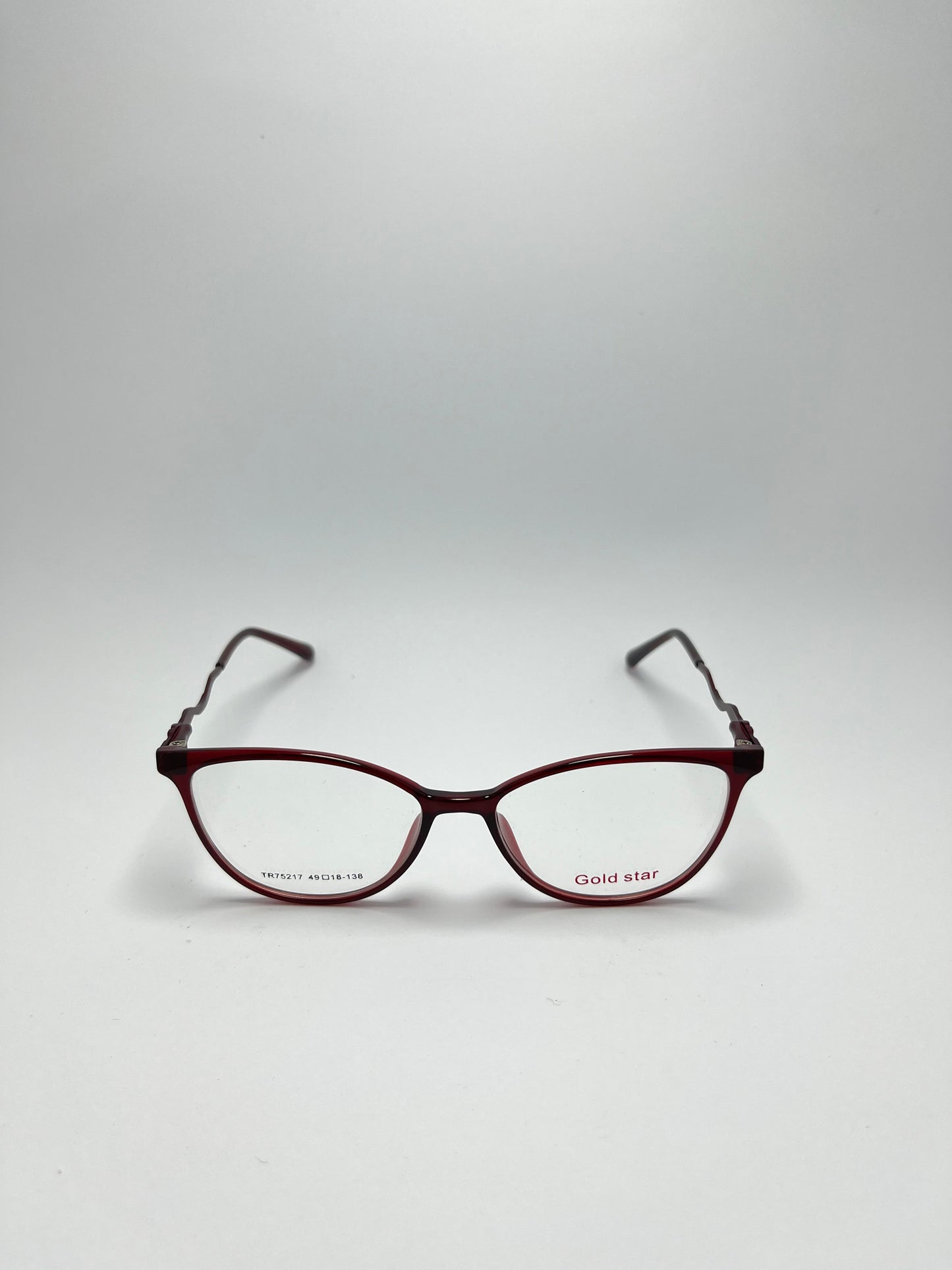 GOLD STAR CAT EYE PLASTIC FRAME FOR WOMEN