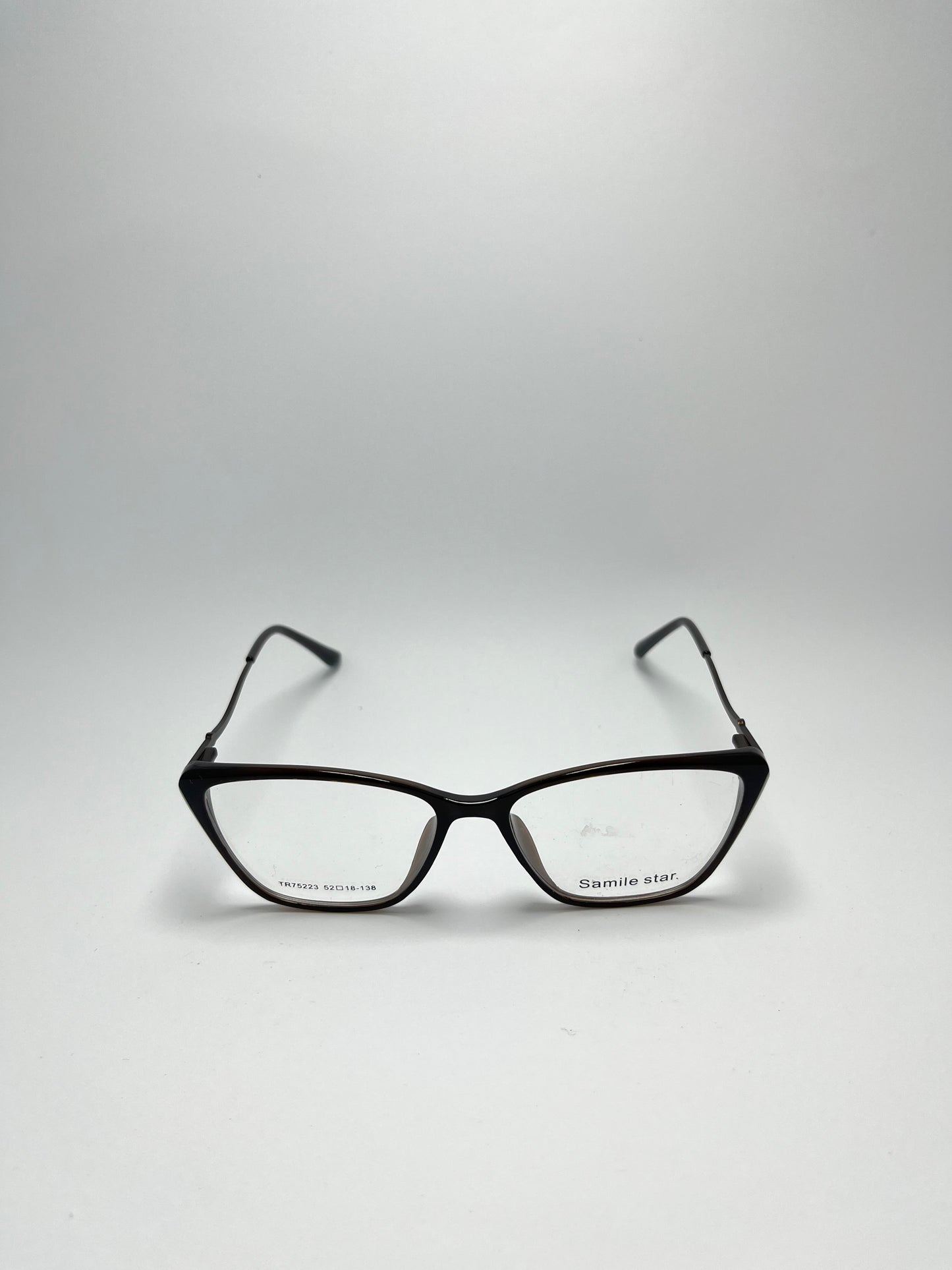 SAMILE STAR CAT EYE PLASTIC FRAME FOR WOMEN