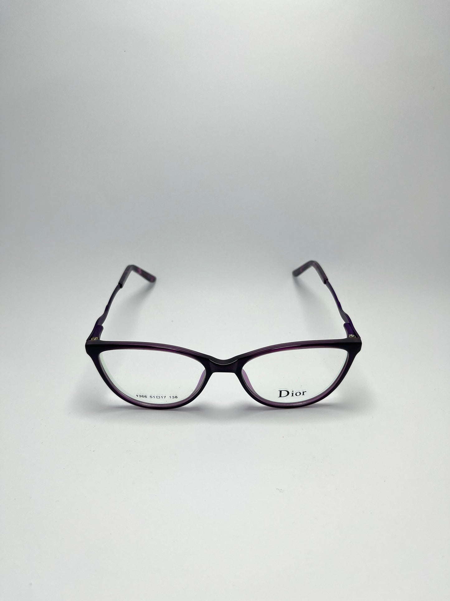 DIOR CAT EYE PLASTIC FRAME FOR MEN