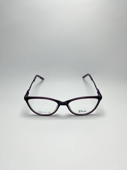 DIOR CAT EYE PLASTIC FRAME FOR MEN