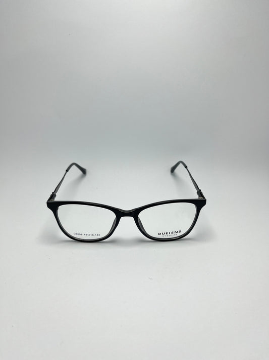 DUEISND CAT EYE PLASTIC FRAME FOR WOMEN