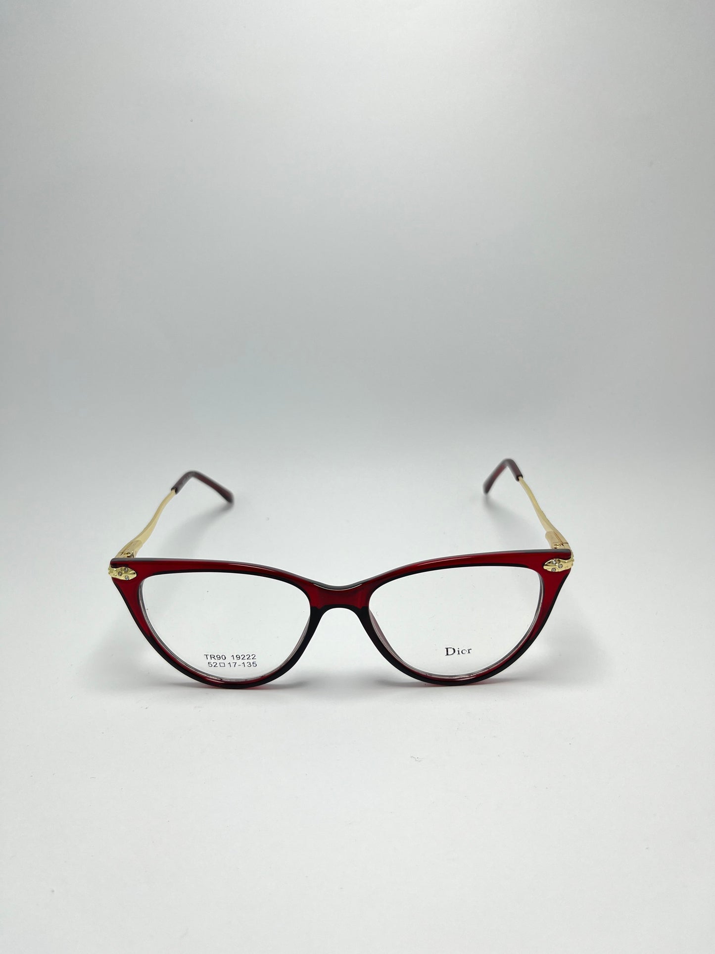DIOR CAT EYE PLASTIC FRAME FOR WOMEN