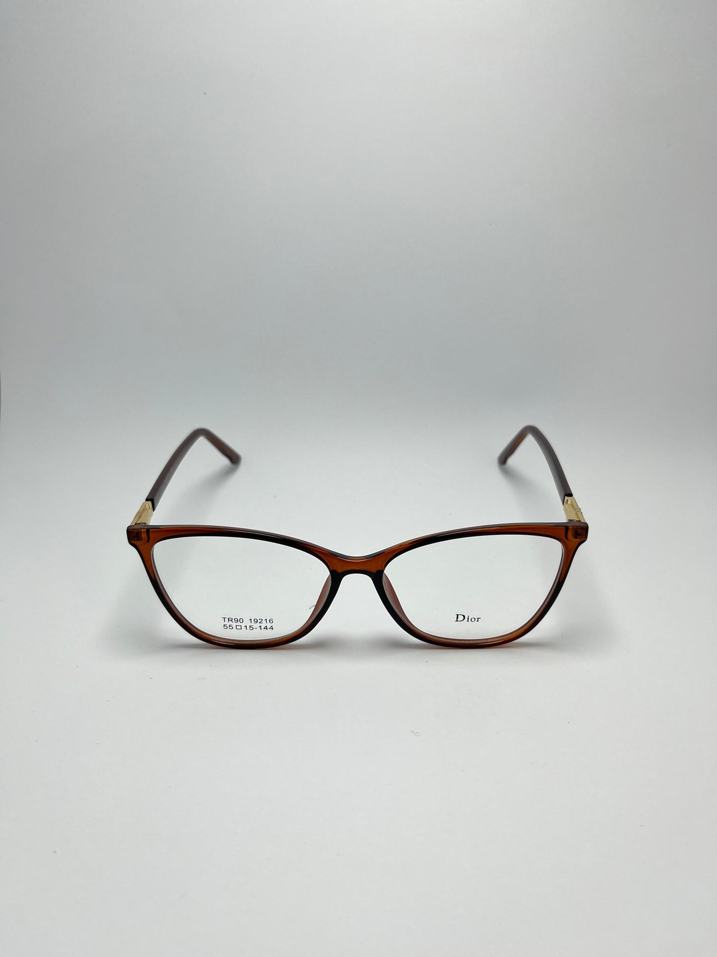 DIOR CAT EYE PLASTIC FRAME FOR WOMEN