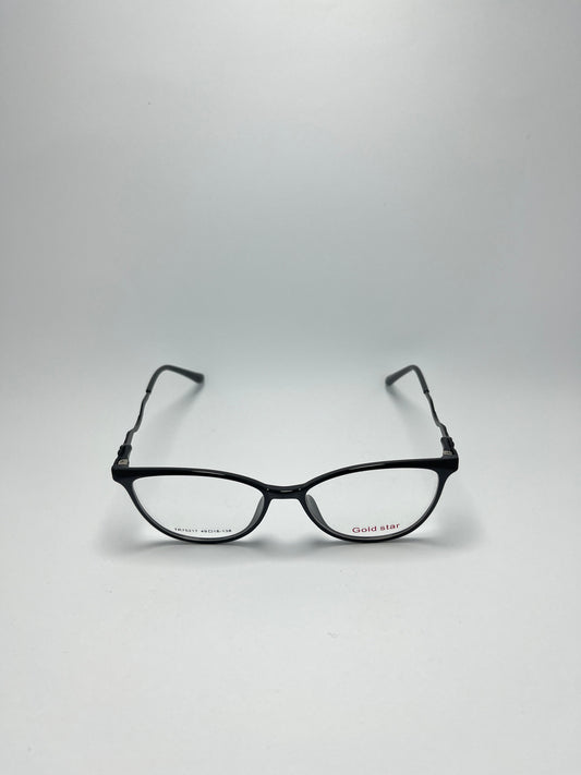 GOLD STAR CAT EYE PLASTIC FRAME FOR WOMEN