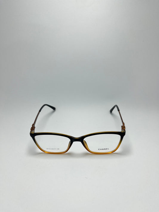 CHANEL CAT EYE PLASTIC FRAME FOR WOMEN