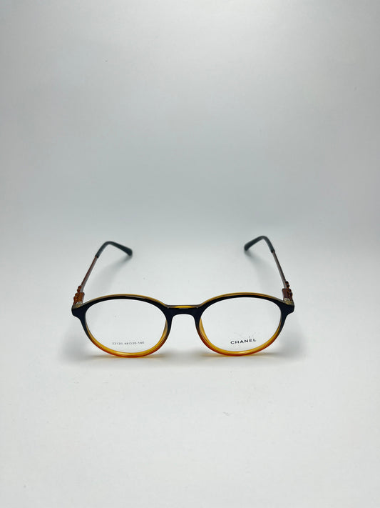 CHANEL ROUNDED PLASTIC FRAME FOR WOMEN