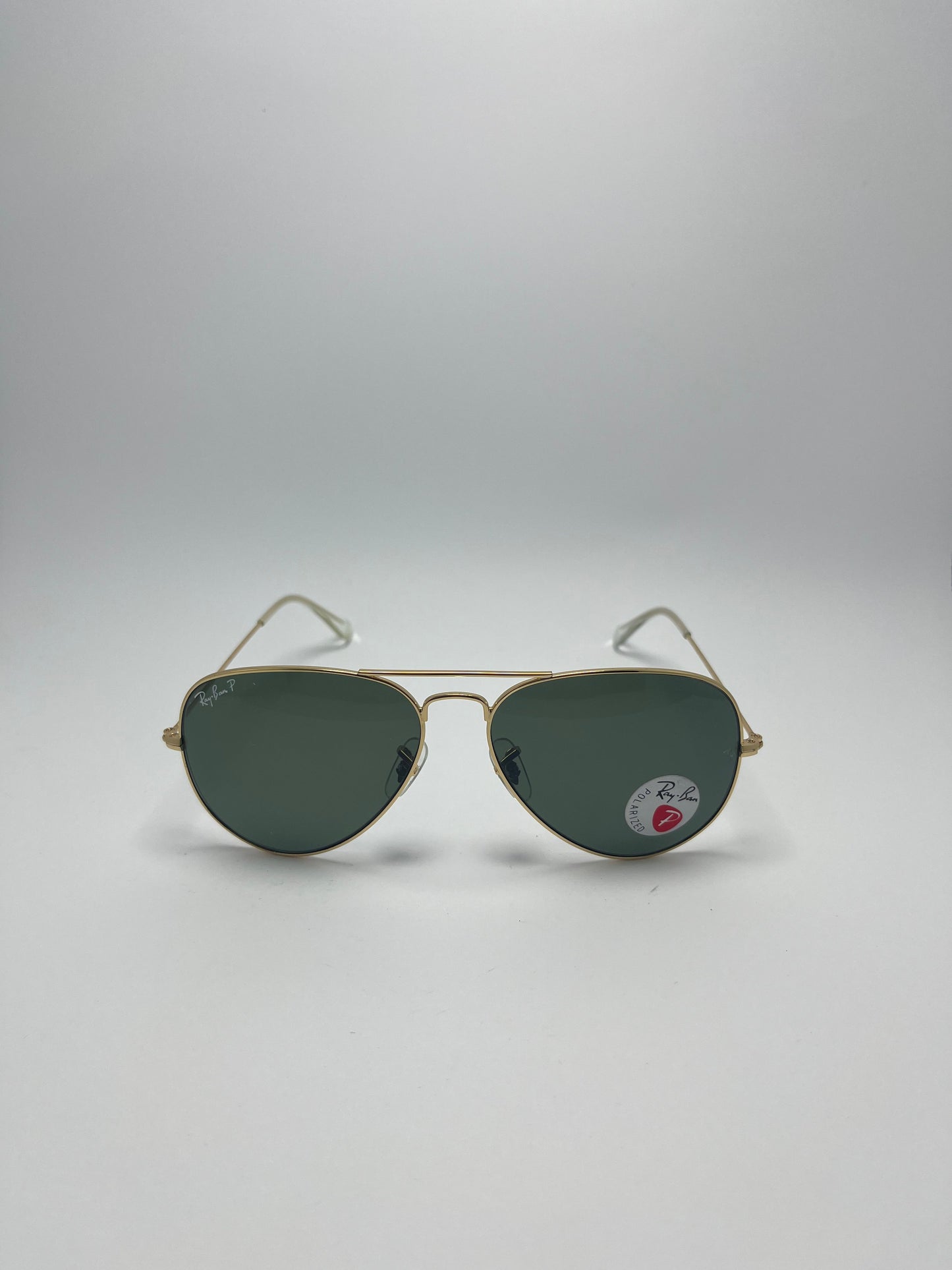 RAYBAN AUTHENTIC POLARIZED AVIATOR SUNGLASSES