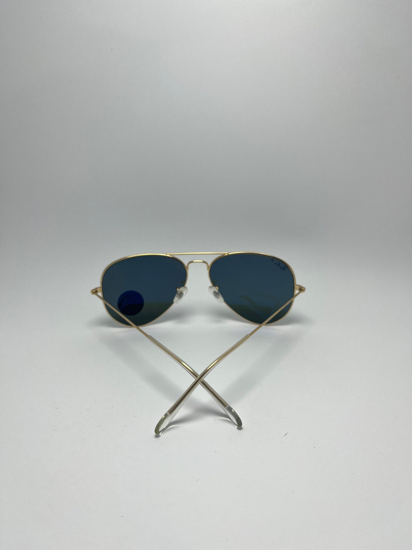 RAYBAN AUTHENTIC POLARIZED AVIATOR SUNGLASSES