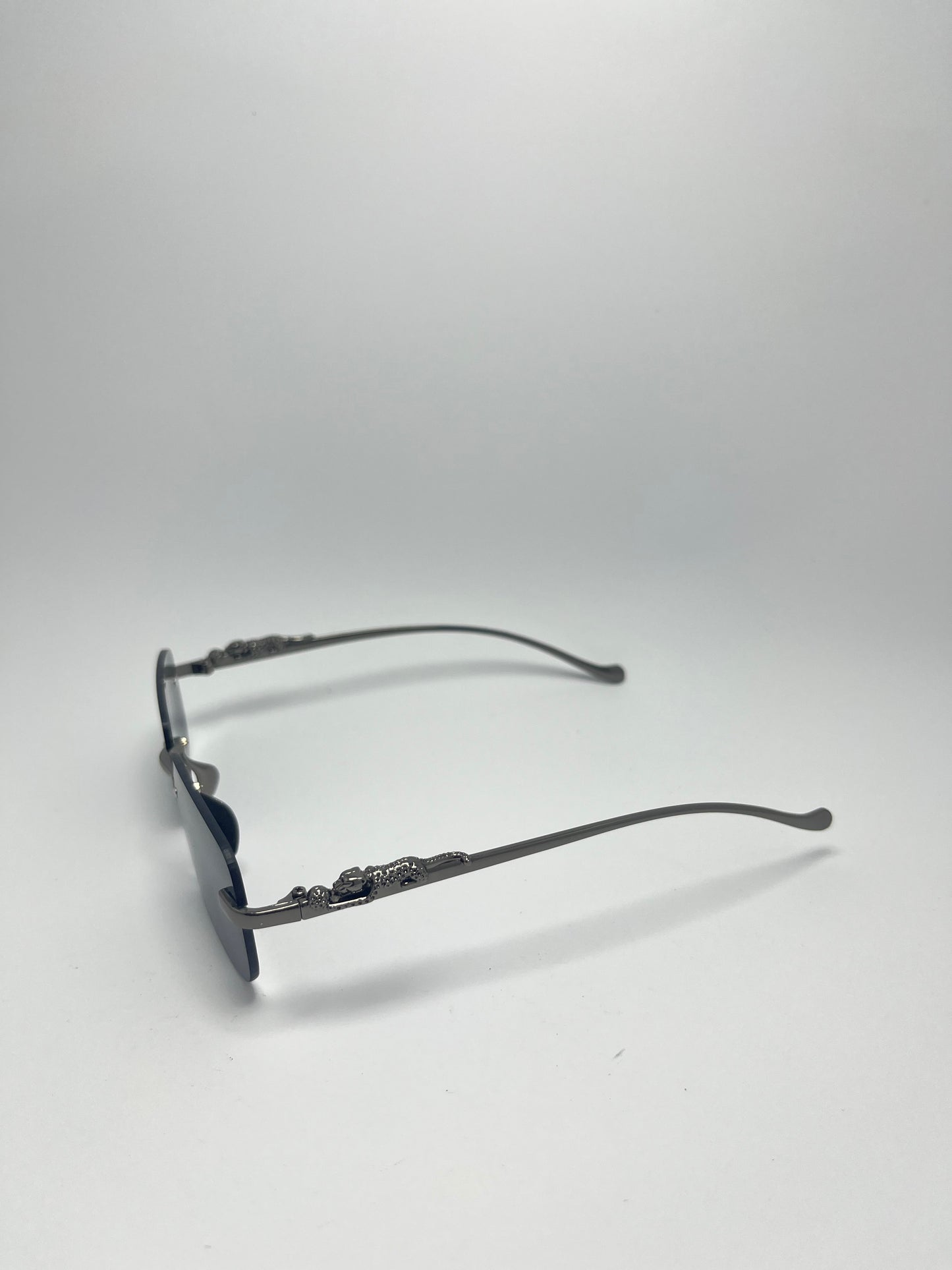 RICH CLUB RIMLESS RECTANGULAR SUNGLASSES