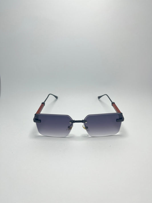 WOOD LINE SERIES - BR BLUE EDITION PREMIUM SUNGLASSES