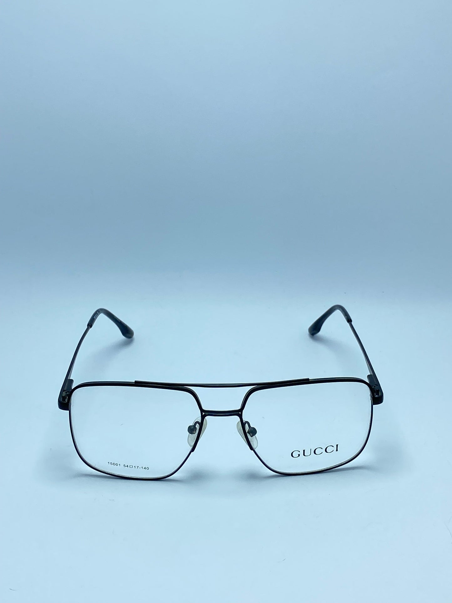 GUCCI DOUBLE BRIDGE METAL FRAM FOR MEN