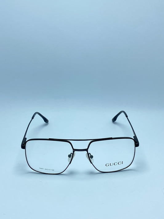 GUCCI DOUBLE BRIDGE METAL FRAM FOR MEN