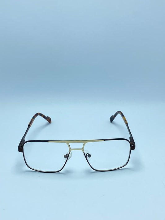 DOUBLE BRIDGE METAL FRAM FOR MEN