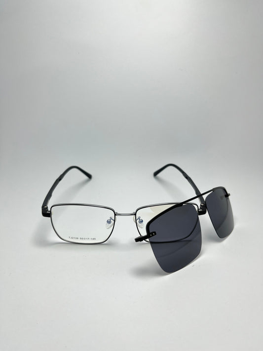 RECTANGULAR ATTACHMENT METAL FRAME FOR MEN