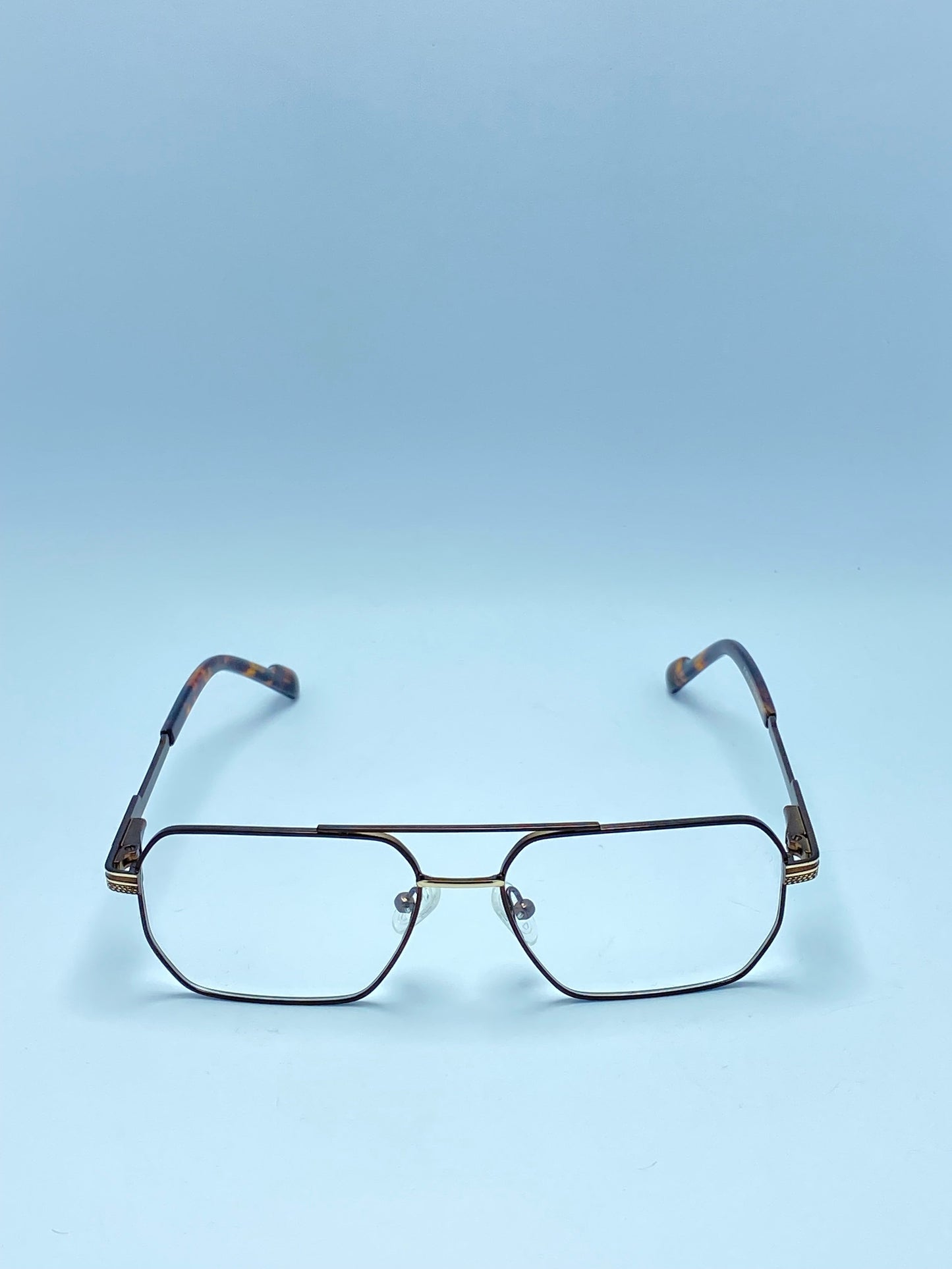 DOUBLE BRIDGE METAL FRAM FOR MEN