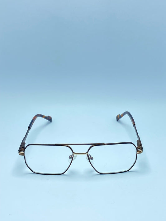 DOUBLE BRIDGE METAL FRAM FOR MEN
