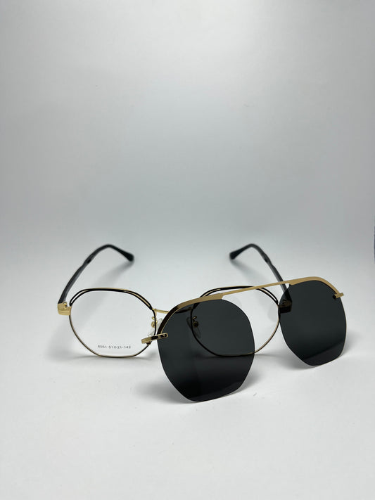 ROUNDED ATTACHMENT METAL FRAME FOR MEN